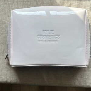 Kylie Cosmetics Glossy Light Pink Makeup Pouch